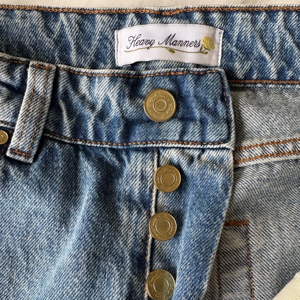 Heavy Manners Vintage Wash Bootcut Denim 🌼 - Picture 8 of 11